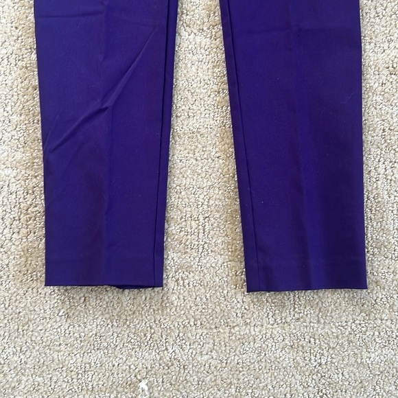 Chico's Women's Pants in Deep Purple NWT size 00 short - Picture 6 of 14